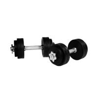 Dumbellset 30 kg Rubber - thumbnail
