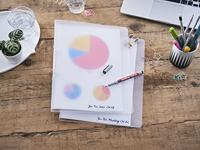 Edding Foliestift 152 M non-permanent pen 4-152003 Blauw - thumbnail