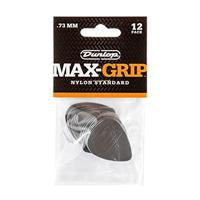 Dunlop 449P073 Max-Grip Nylon Standard Pick 0.73 mm plectrum set 12 stuks - thumbnail