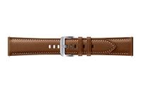 Samsung Stitch Leather Armband ET-SLR84, horlogeband voor Galaxy Watch3 met 22 mm bandbreedte, echt leren armband in bruin - thumbnail