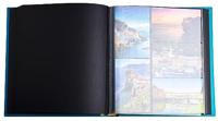 Fotoalbum exacompta 29x32cm 60pag néo déco blauw - thumbnail