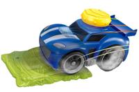 Luna speelgoedauto Power 23 x 10 cm blauw/groen 2 delig - thumbnail