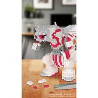 Bakstenen figuur - BANDAI - NANOBLOCK - Pokémon - Palkia - 1050 stuks - thumbnail