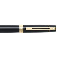 Sheaffer SF-E1932551 Rollerball 300 M Glossy Black Gold Tone - thumbnail