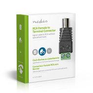 CCTV-Beveiligingsconnector | 5x | 2-aderig naar RCA Female - thumbnail