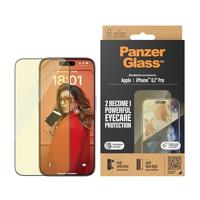 PanzerGlass Eyecare 2814 Screenprotector (glas) Apple iPhone 15 Pro 1 stuk(s) Blauwlichtfilter - thumbnail