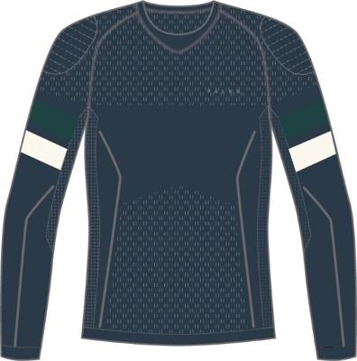 Falke LS Maximum Warm Shirt Heren Space Blue M