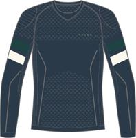 Falke LS Maximum Warm Shirt Heren Space Blue M - thumbnail
