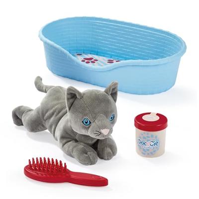 Ecoiffier kat met accessoires - 9dlg.