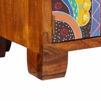 Schoenenkast Bruin 90 x 35 x 55 cm Massief acaciahout - thumbnail