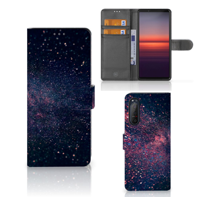 Sony Xperia 5II | Book Case | Stars Sony Xperia 5II | Book Case | Stars