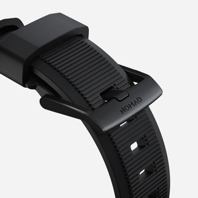 Nomad Rugged band / black hardware (45-49mm) - Black Nomad Rugged band / black hardware (45-49mm) - Black