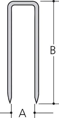 Makita Accessoires Niet 6mm gegal. 1006HD - F-32904 Makita Accessoires Niet 6mm gegal. 1006HD - F-32904
