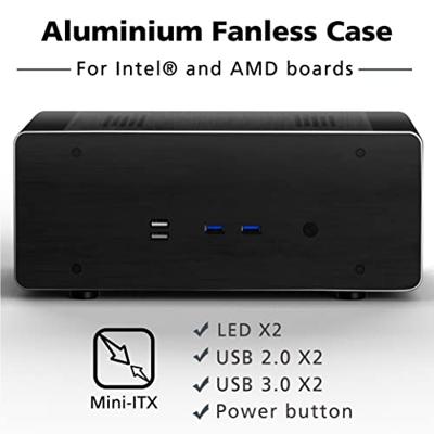 Akasa Maxwell Pro Plus Small Form Factor (SFF) Zwart - thumbnail