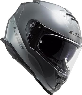 LS2 integraalhelm "ff800 storm ii solid". helmet ff800 storm ii solid m nardo grey