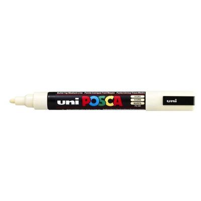 Paintmarker uni posca pc5m m ivoor | 6 stuks Paintmarker uni posca pc5m m ivoor | 6 stuks
