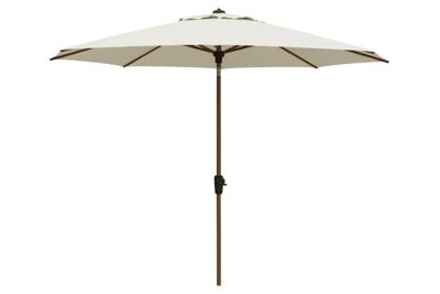 Madison Parasol Lissabon teak luxe champagne 300cm
