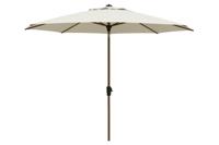 Madison Parasol Lissabon teak luxe champagne 300cm - thumbnail