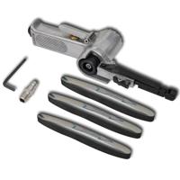 VidaXL Luchtdruk/pneumatische schuurmachine met 3 banden - thumbnail