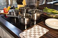 Alpina Pannenset 7-delig RVS/Glas - thumbnail