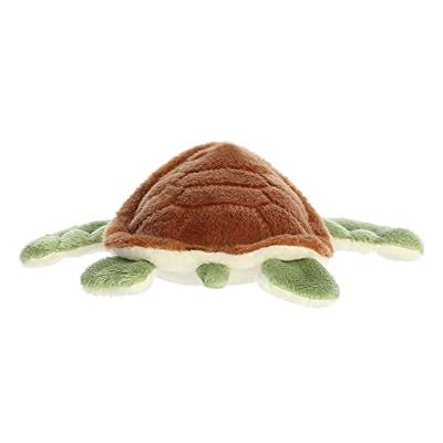 Eco Nation Pluchen knuffel - mini - schildpad - 13 cm Eco Nation Pluchen knuffel - mini - schildpad - 13 cm