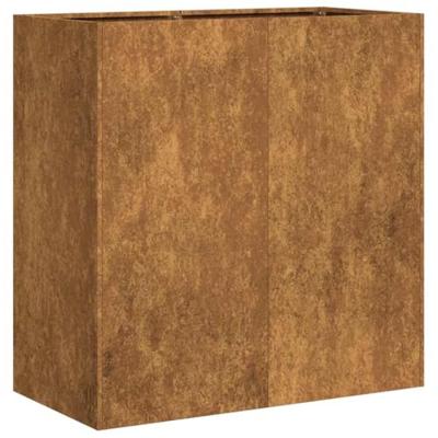 Plantenbak roestig 80x40x80 cm weervast staal Plantenbak roestig 80x40x80 cm weervast staal
