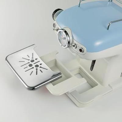 Ariete vintage espressomachine 1389/15 (lichtblauw/wit)