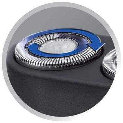 Remington R95 scheerapparaat Roterend scheerapparaat Trimmer Zwart, Zilver