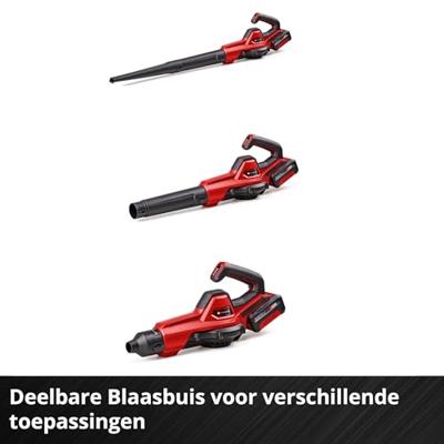 Einhell GE-UB 18/250 Li E (1x4,0Ah) Accu-blazer, Bladblazer Accu 18 V Incl. accu, Incl. oplader, Softgriff Einhell GE-UB 18/250 Li E (1x4,0Ah) Accu-blazer, Bladblazer Accu 18 V Incl. accu, Incl. oplader, Softgriff