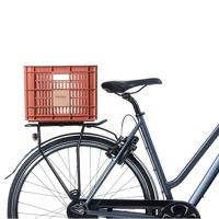 Gerecyclede fietskrat Basil Crate M 29.5 liter 35 x 45 x 25 cm - terra red - thumbnail