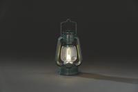 LED stormlantaarn donkergroen - thumbnail