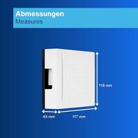 REV 0046581 Gong 8 - 9 V 75 dBA Wit - thumbnail