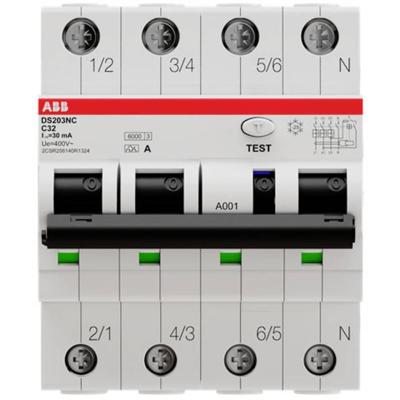 ABB 2CSR256140R1324 Aardlekschakelaar/zekeringautomaat 4-polig