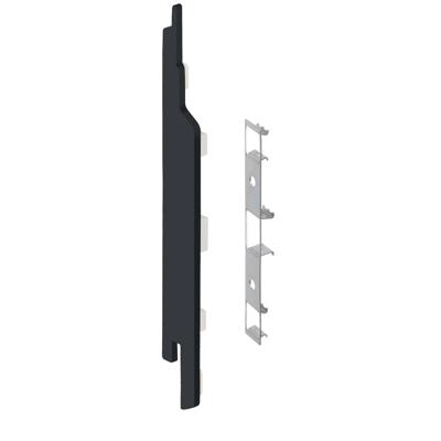 Keralit Eindkap links Zwartgrijs (2860) (Sponningdeel 143)