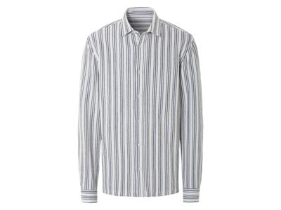 LIVERGY Heren overhemd (Wit, L)