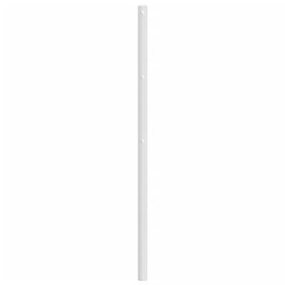 Hoofdbord 120 cm metaal wit