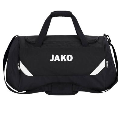 JAKO 1924 Sporttas Iconic - Zwart - M (ca. 43 Liter)