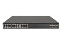 HPE HPN FlexFabric 5710 Switch 24 XGT 6 QSFP+ of 2 QSFP28 poorten ToR IRF Static RIP PFC QCN ETS DCBx FCoE - thumbnail