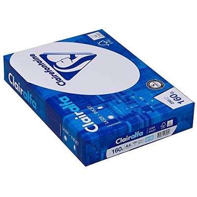 Clairefontaine Clairalfa presentatiepapier ft A4, 160 g, pak van 250 vel