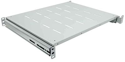 Intellinet 712330 19 inch 1 HE Uittrekbaar Geschikt voor kastdiepte: vanaf 800 mm Grijs Intellinet 712330 19 inch 1 HE Uittrekbaar Geschikt voor kastdiepte: vanaf 800 mm Grijs