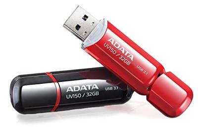 ADATA 32GB DashDrive UV150 USB flash drive USB Type-A 3.2 Gen 1 (3.1 Gen 1) Zwart