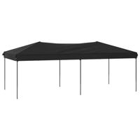 VidaXL Partytent inklapbaar 3x6 m zwart - thumbnail
