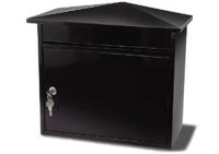 Brievenbus Mersey - zwart - thumbnail