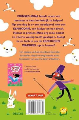 Boek Prinses Mina Eenhoorn-alarm!