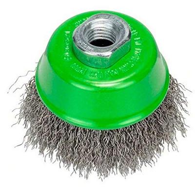 Bosch Accessoires Komstaalborstel, roestvrij 75 mm, 0,3 mm, 12500 U/ min, 14 1st - 2608622102