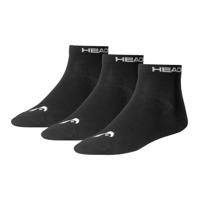 Head Quarter Sock Black 3-pack-35-38 - thumbnail