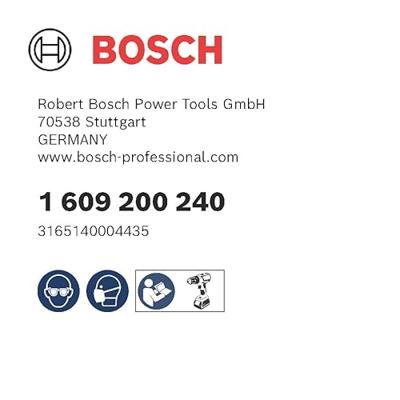 Bosch Accessories 1609200240 Steunschijf 125 mm, 8 mm Diameter 125 mm