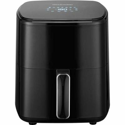 Olievrije friteuse - ARTHUR MARTIN - Airfryer 5 L - 1400 W - Touchscreen - 7 kookvoorinstellingen - Zwart