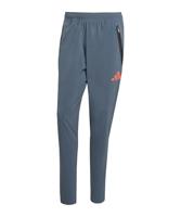 adidas Bayern München Vis Tech Trainingsbroek 2025-2026 Donkergrijs Oranje - thumbnail