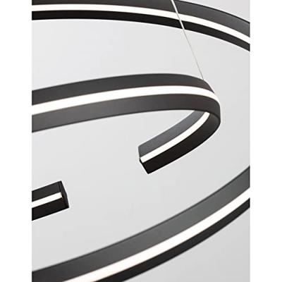 Lyora Zwarte hanglampTorrente rond - 9392012